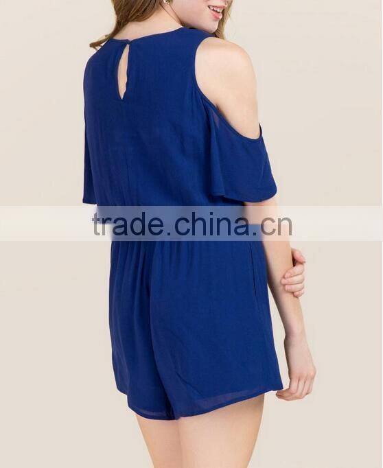 Sexy plus size embroidered club rompers for women