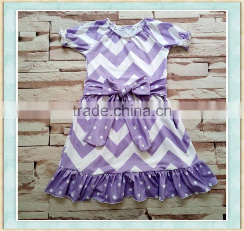 Hot sale 2017 summer latest long skirt design children's Color balloon pattern boutique clothing girl sleeveless dress