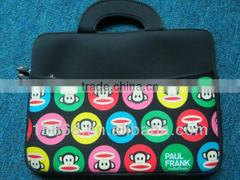 hot sale neoprene laptop bag with handle