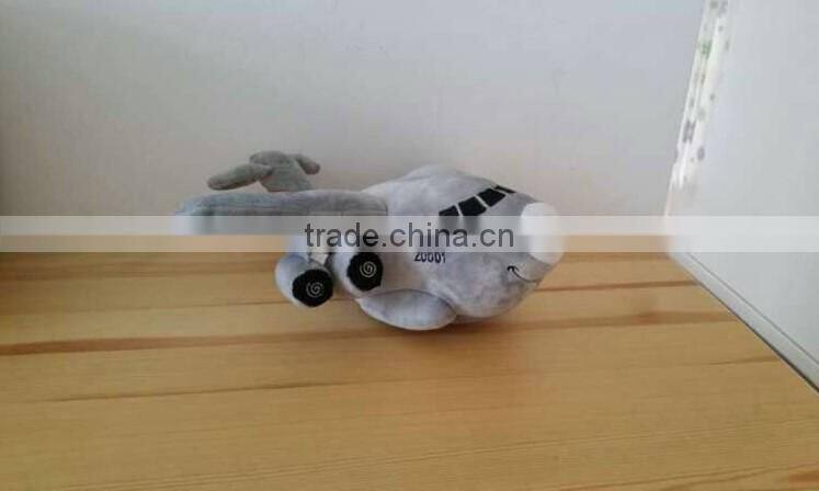 Cartoon plane custom toy plush toy plane stuffed toy