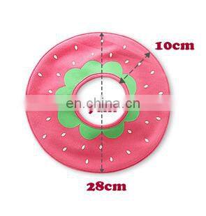 Custom wholesale fashion cartoon design 100%cotton babys bandana drool bib