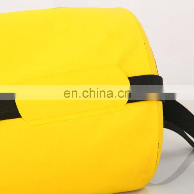Yellow Durable Travel Waterproof PVC Duffle Bag
