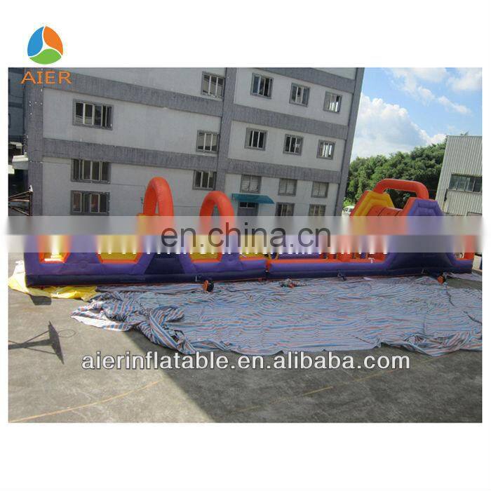 Hot sale giant Adult Inflatable Obstacle game