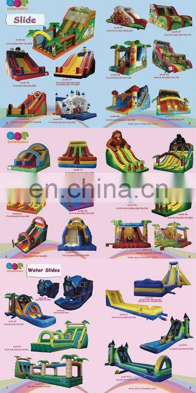 new sea world inflatable slide