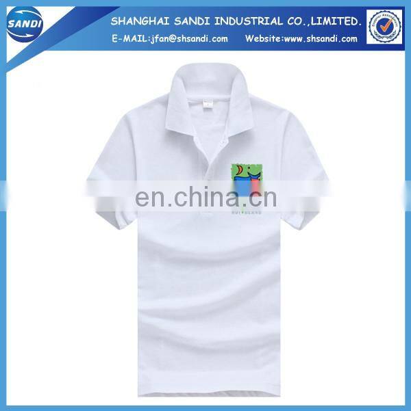Promotional custom golf mens polo shirt with logo