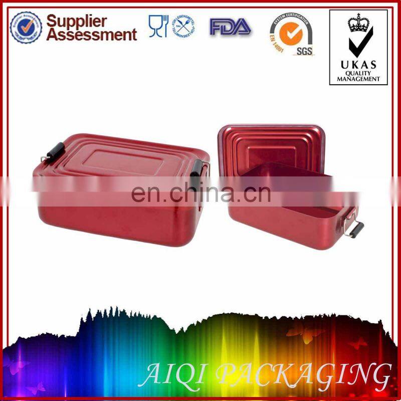 aluminum box/food box/breda aluminum tin box