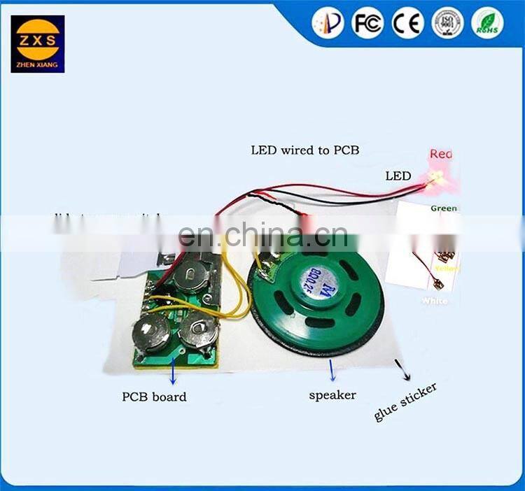 Audio Recordable Chip And Playback Chip Circuits For Cards And Toys