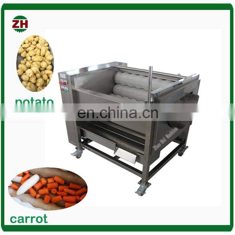 Commercial electric cassava vegetable peeling machine cassava fruit skin removing machine