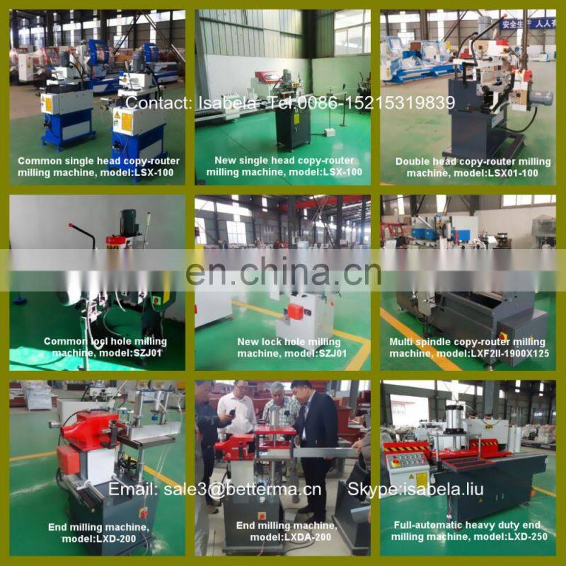 Aluminum window door machine Aluminum single axis copy router