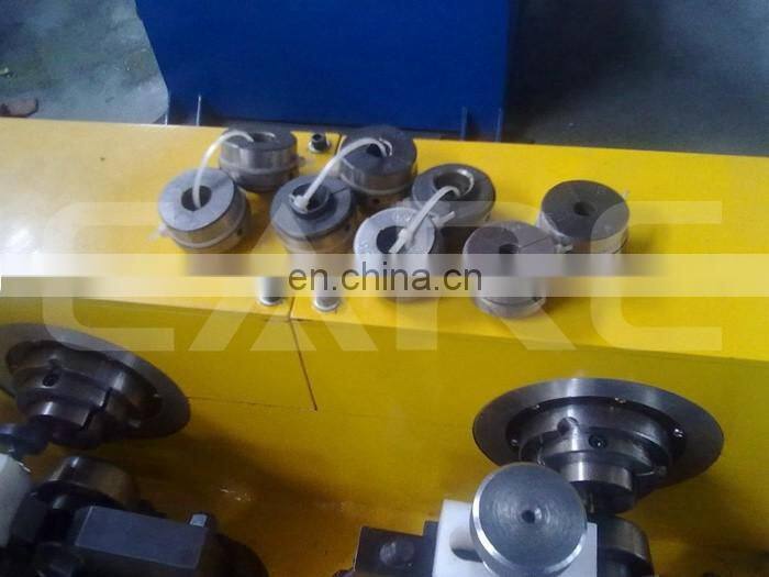 Two heads hydraulic metal tube sealing machine
