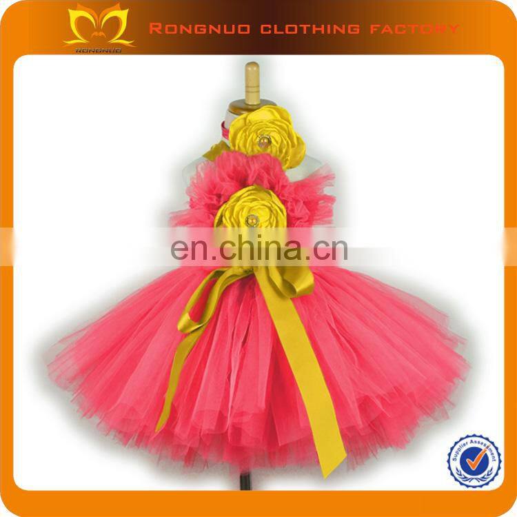 mixed color wholesale free shipping ballet tutuless Floral tutu dress