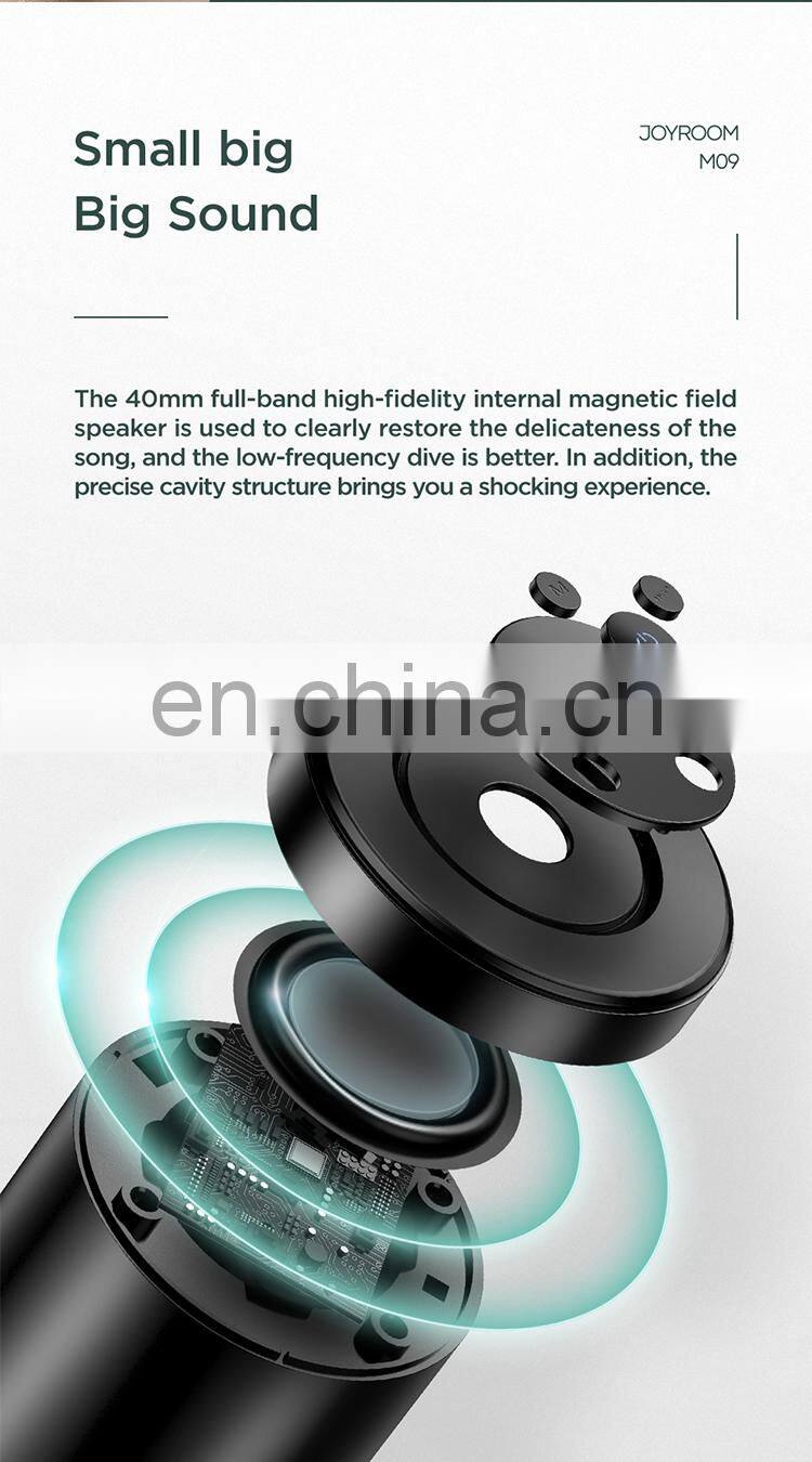JOYROOM M09 mini speaker Support wireless bt connection TF card