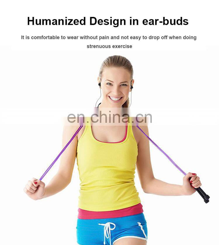 manufacture neckband sports good quality bluetooth stereo wireless magnetic earphone
