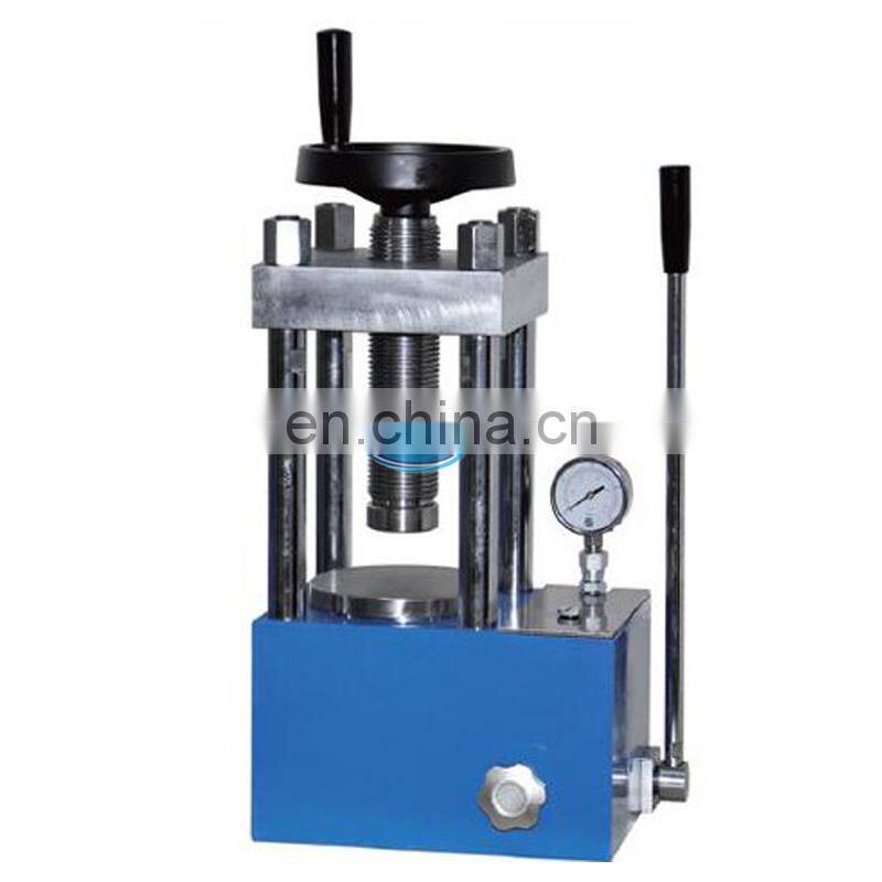 Digital Lab Pellet Powder Presser For Powder Metal Pressing