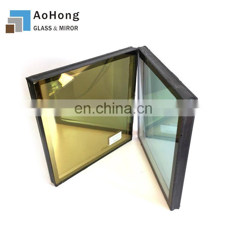 Tempered Low-E Insulated Glass Curtain Wall , Energy Saving Glass