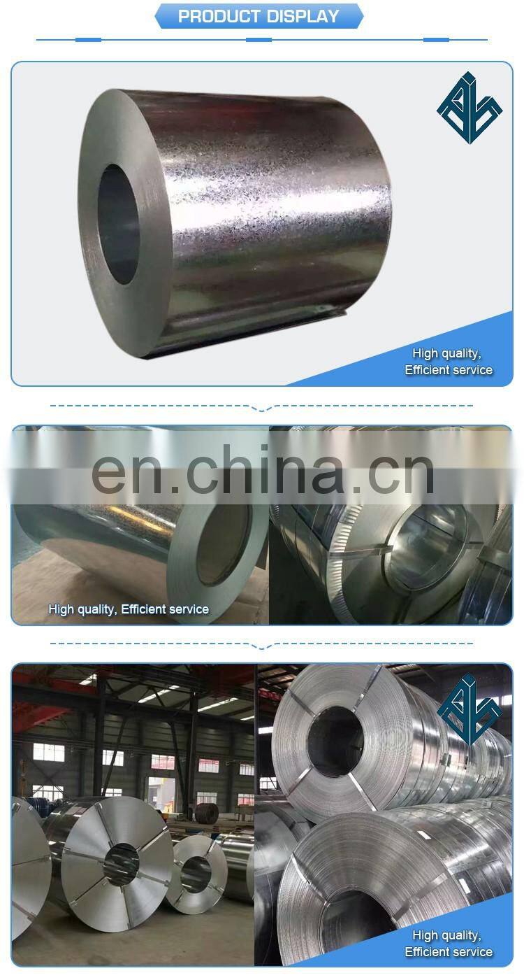 Q235 Zinc coating strips pre galvanized steel strips from China factory