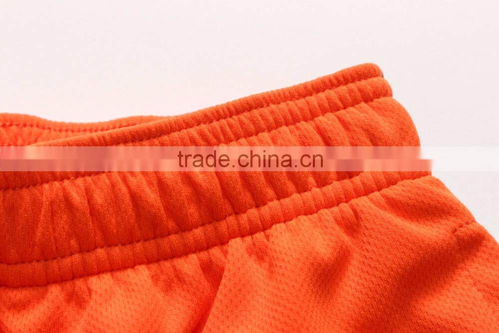 HIGH QUALITY SPORTSWEAR MEN BIRD EYES POLYESTER BASKETBALL SHORTS