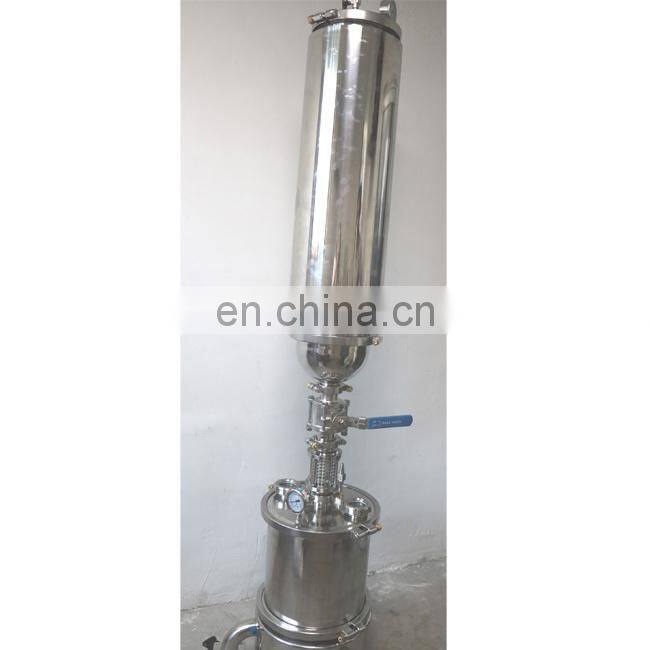 stainless steel coil heat exchanger tube condenser coil with JIC/NPT connector or ball valves