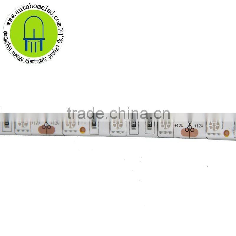 5M 16.4Feet Yellow LED Flexible Strip 300SMD 5050 with DC Connector