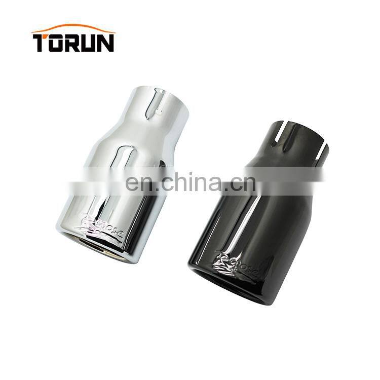 Hot sale high quality Universal black exhaust tail pipe tips