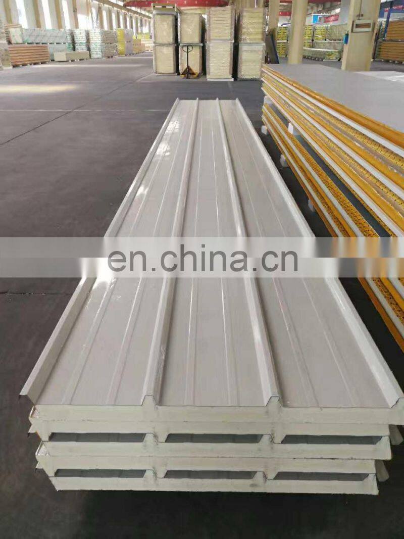 Types Thermal Insulation Color Prepainted Steel Foam Sandwich Panel
