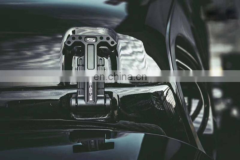 Black Aluminum Hood Catch for Jeep Wrangler JK 4x4 Accessories Maiker Manufacturer Hood Lock