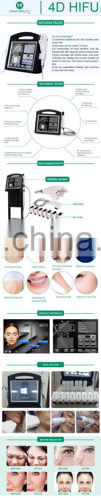 2021 Newest 3d 4d 5d Portable Hifu Machine Hifu 5d Portable Vaginal Tightening