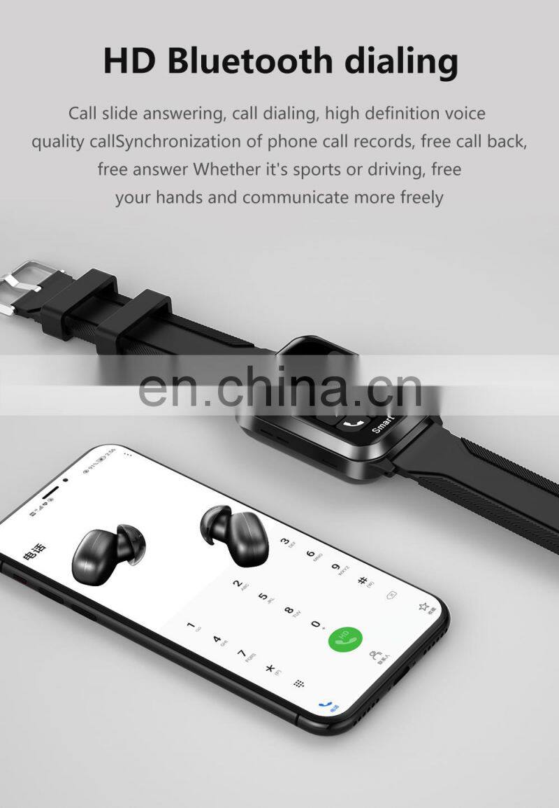 No1 Smart Watch BT Music Control Heart Rate Blood Oxygen Waterproof Customize Dial Series 6 Smart Watch