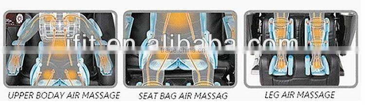 ShiKang 2016 Newest Luxury Best L Shape Full Body Massage Chair/ Foot Shiatsu Massage Chair
