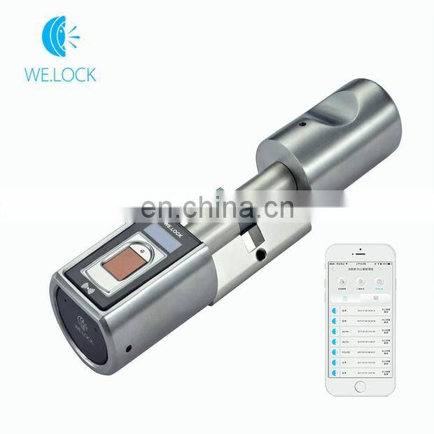 Good price double turn european smart door lock cylinder with certificate