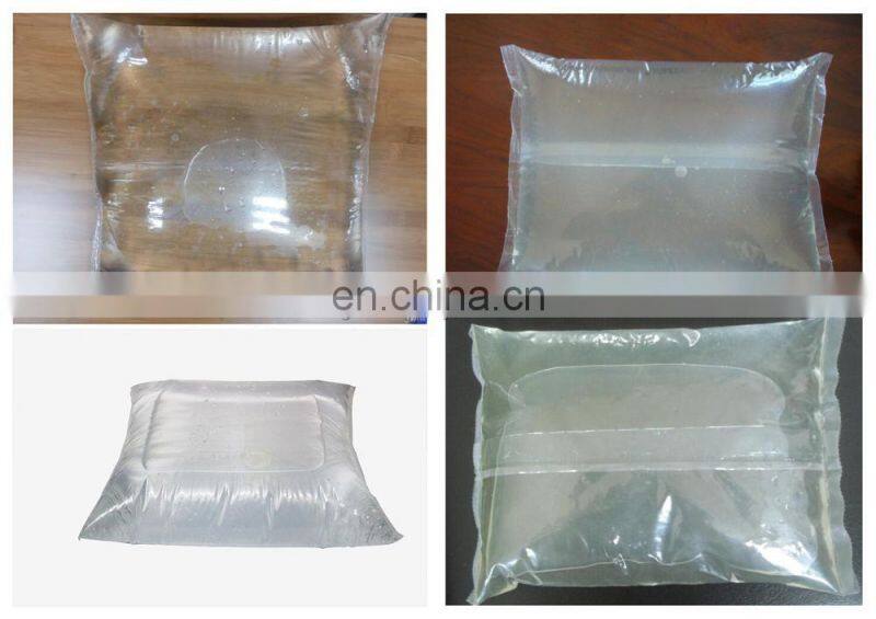 Automatic small vertical liquid water milk pouch shampoo bag filling packing machine