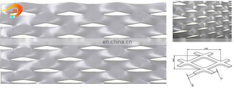 Building decorative exterior expanded metal facades curtain walling