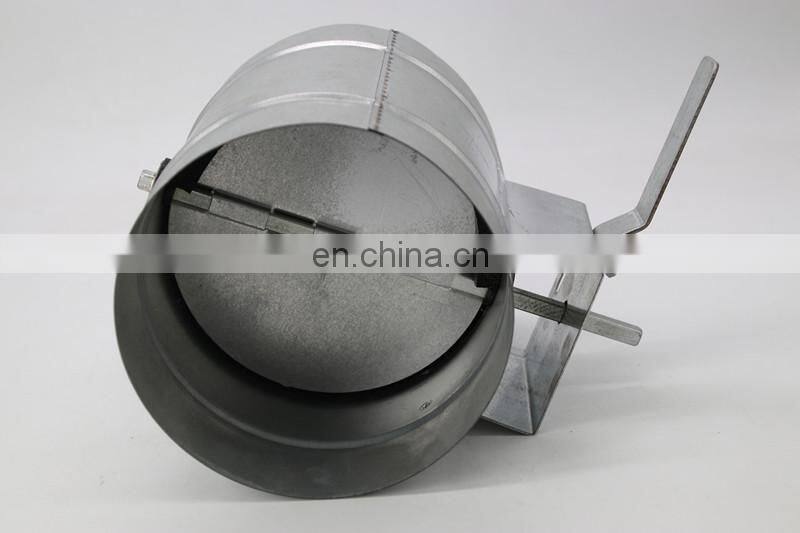 HVAC Adjustable Manual Air Duct Damper Galvanized Volume Control Damper For Duct