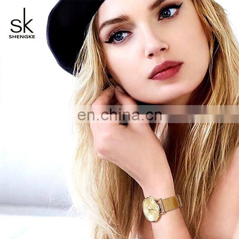 SHENGKE Luxury Jewelry Watches Bracelets & Bangles Watch Earring Necklace Jewelry Findings&Components K0039L12