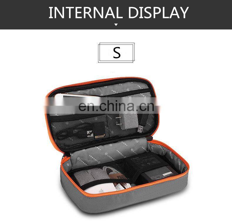 Cable Gadget Organizer Storage Bag Pouch Portable Electronic Accessories Case For Cord Charger Hard Drive Earphone USB SD Card