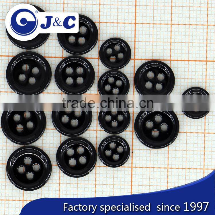 black colour of river shell buttons ,river shells shirt buttons