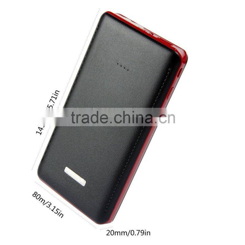 Jump starter 12v mini battery booster 10000mah mini car jump starter car battery charger emergency