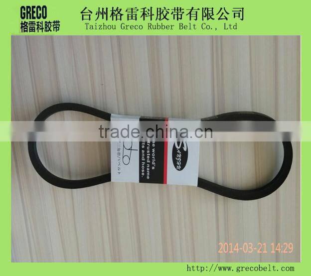 High quality triangle v belt rubber v belt