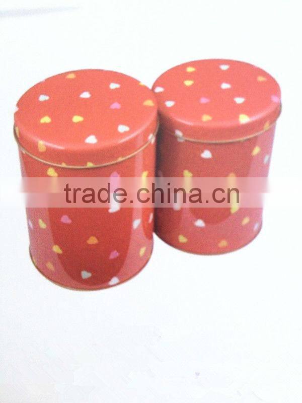 SGS approved round tin box set manufacture box set wholesale