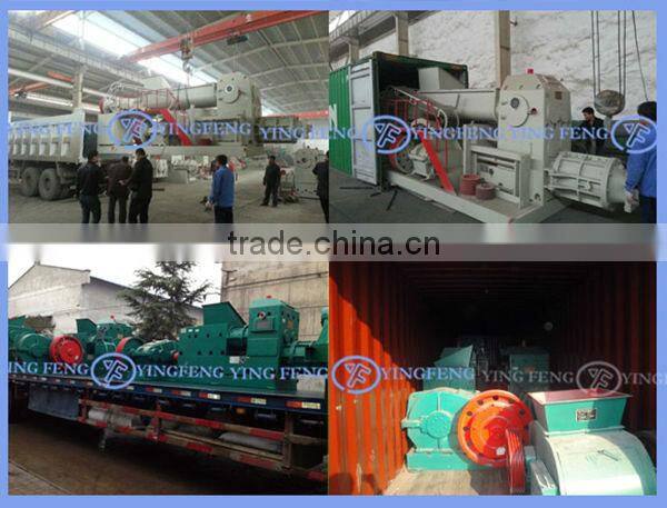 Diesel engine DZK35 bricks and blocks machinery with high capacity 6000-7000 pcs/h