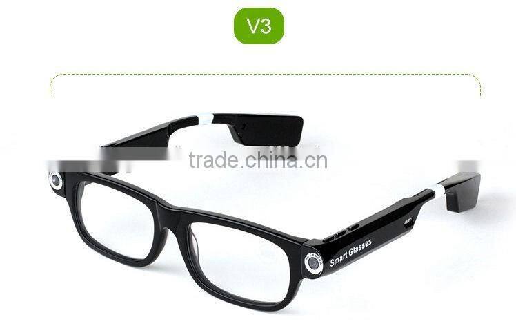 Sexy Mini 720P Sexy Video Recorder Glasses with Bluetooth connective for MP3 and Phone Calls