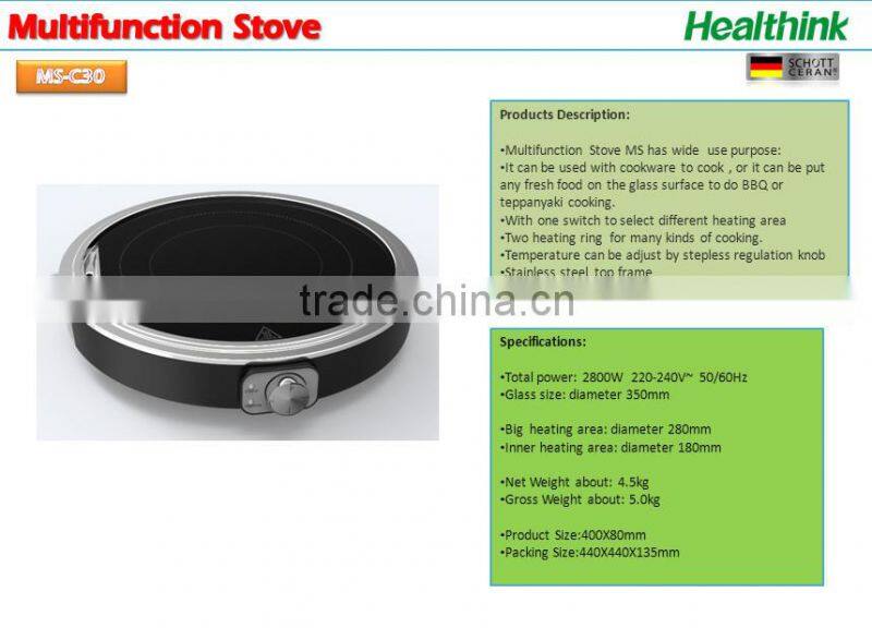 Multifunction Stove , bbq grill + ceramic cooker