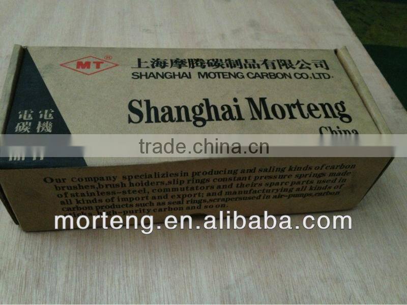 Industrial carbon brushes for dc motors