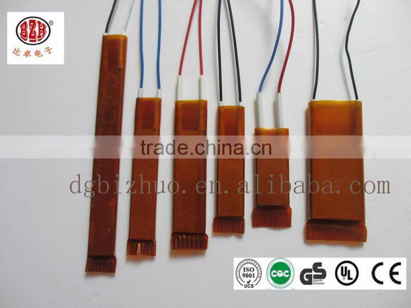 Low voltage ptc heaters PTC hair straightener PTC heat preservation plate