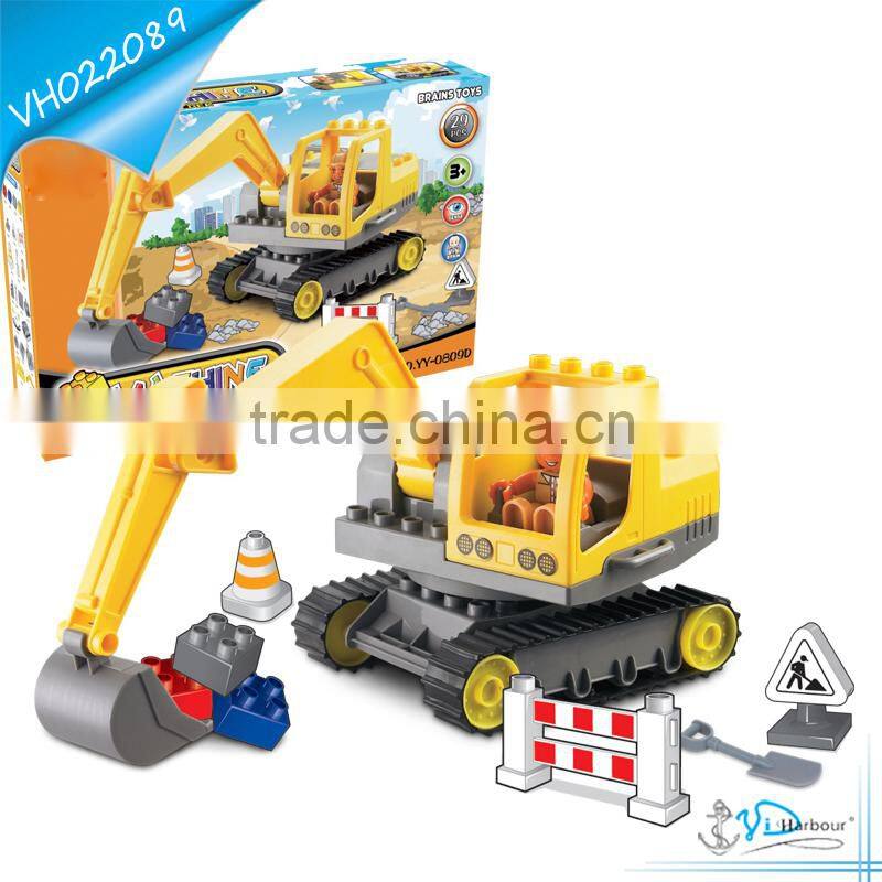DIY Kids Plastic Construction Toy Building Blcoks Set