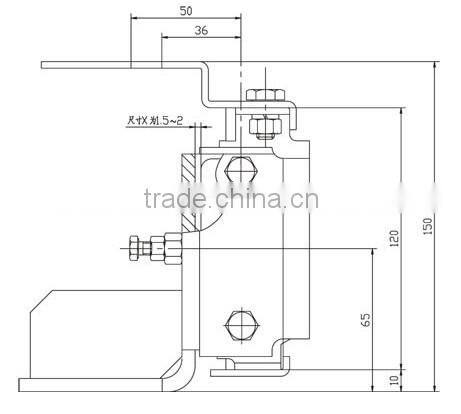 Sliding Elevator Guide Shoe