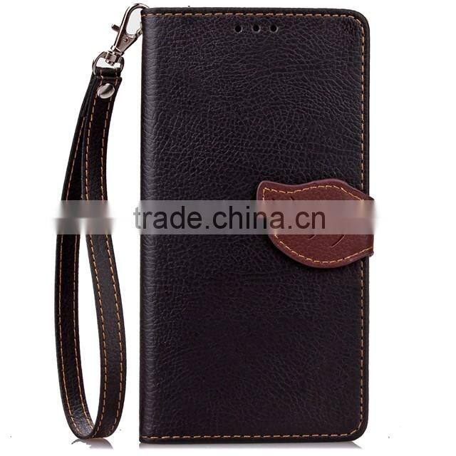 For LG K10 new products, Leaf PU leather Case for LG K10, For LG K10 phone cases