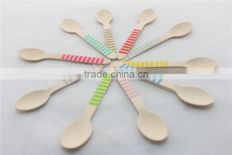 wood spoons Chinese style long handle coffee tea mixing spoon breakage-proof soup ladle kitchen tools