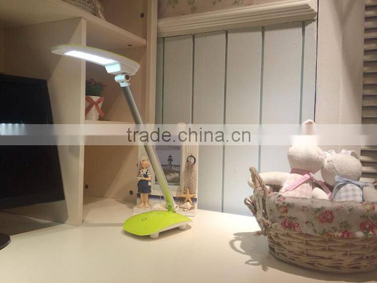 USB Port aluminium 4W Foldable Table Lamp Reading Lamp Work Light JK822T Rechargeable