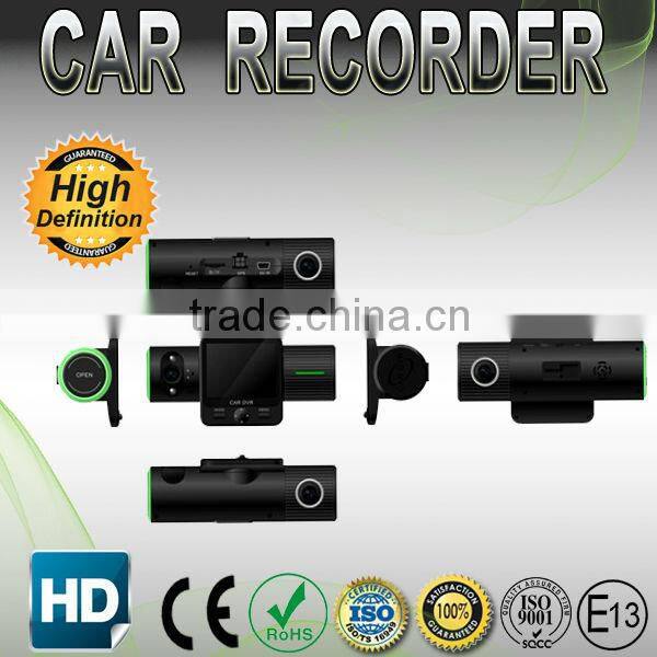Wide-angle Lens Dual Camera Car Recorder